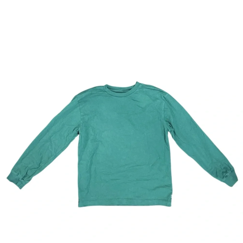GAP Kids | Set of 2 Like New Long Sleeve Cotton Shirts Green and Black, Boys XL